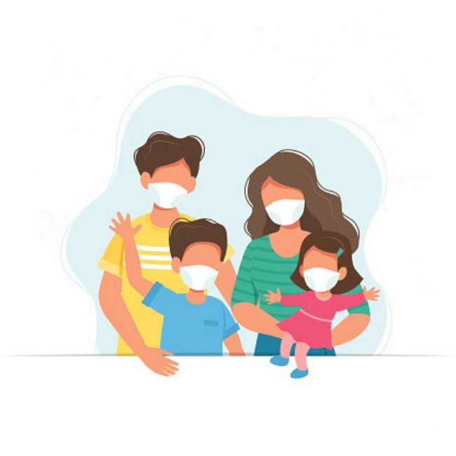 Vector illustration in flat style