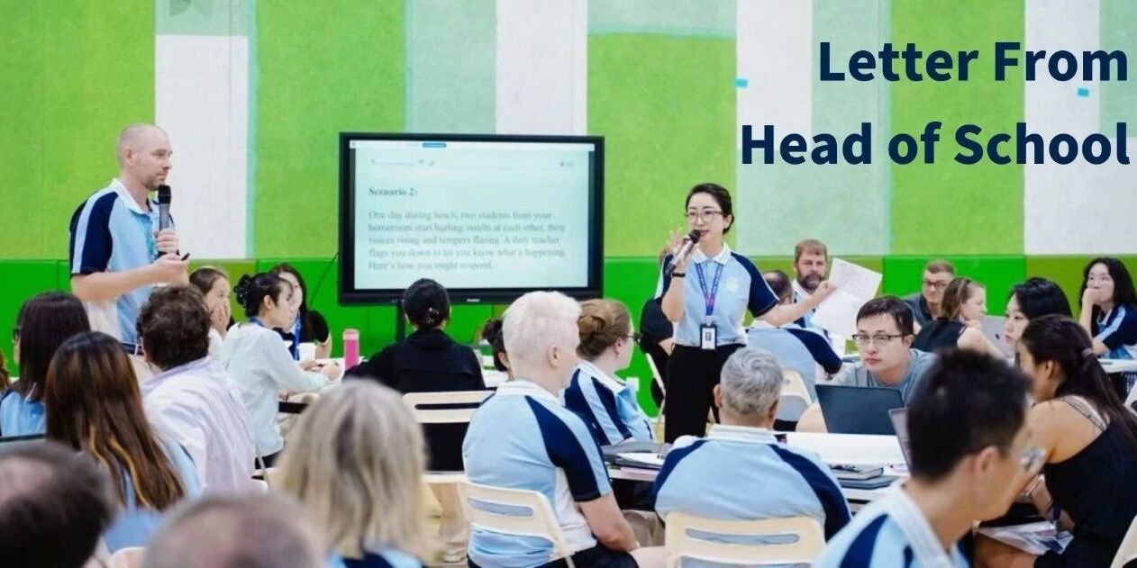 Letter from Head of School