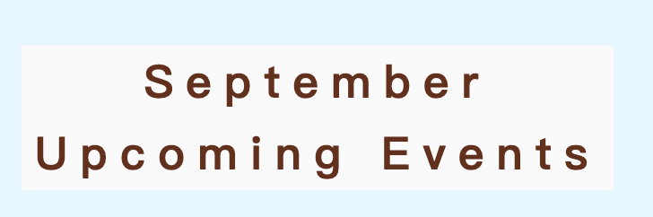 September Upcoming Events-cover