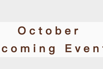 October Upcoming Events-cover