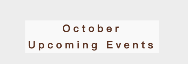 October Upcoming Events-cover